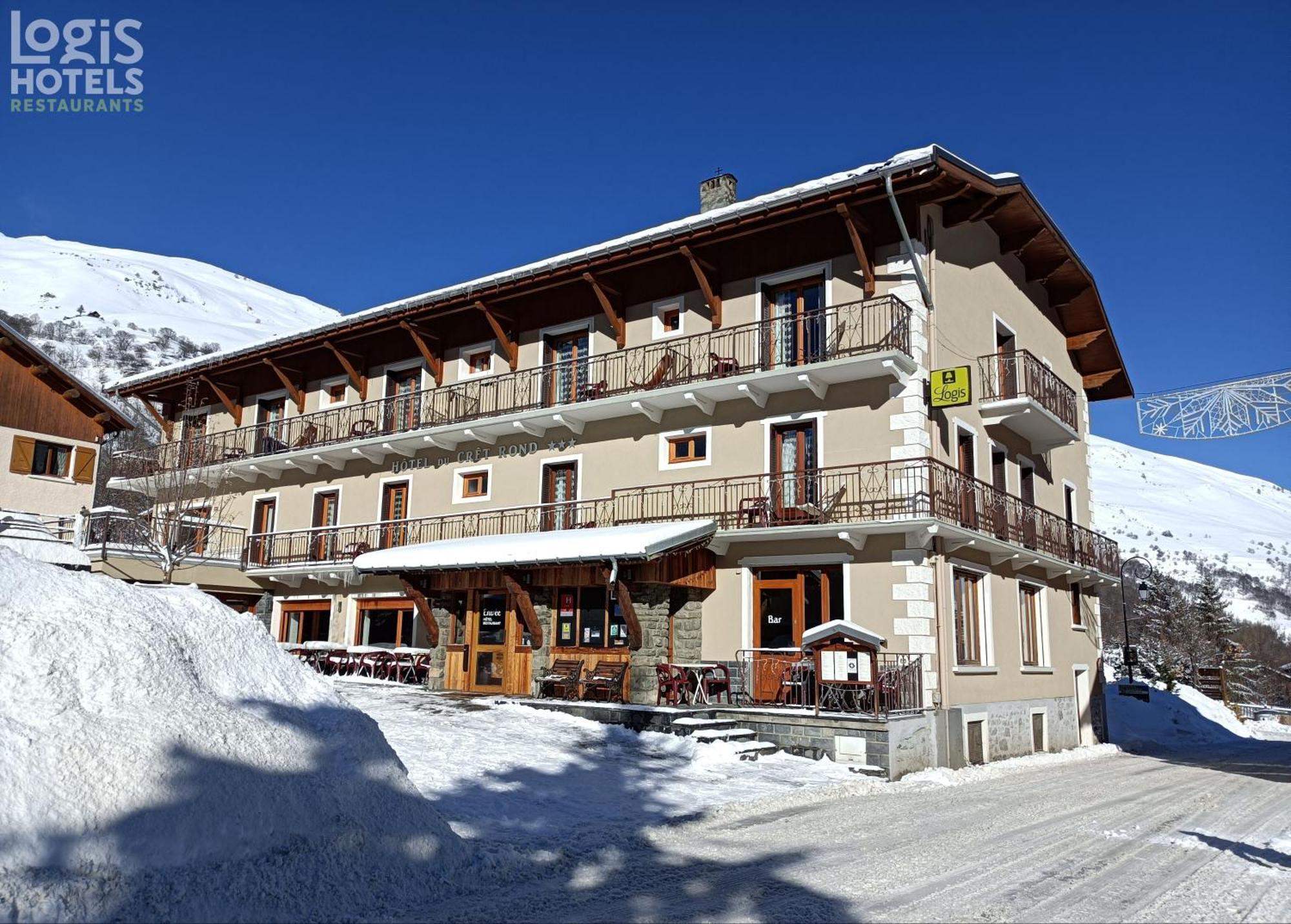 Hotel Du Cret Rond Valloire Exterior photo